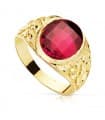 Siegelring in Gold 750 P905702-RO