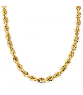ALDA JOYEROS, joyería online | Cordón Salomónico Ligero Oro amarillo 18k 60cm 6 mm | cadena de hombre salomonica