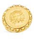 Sello Medusa Oro Amarillo 18K Greca | joyería online | alta joyería