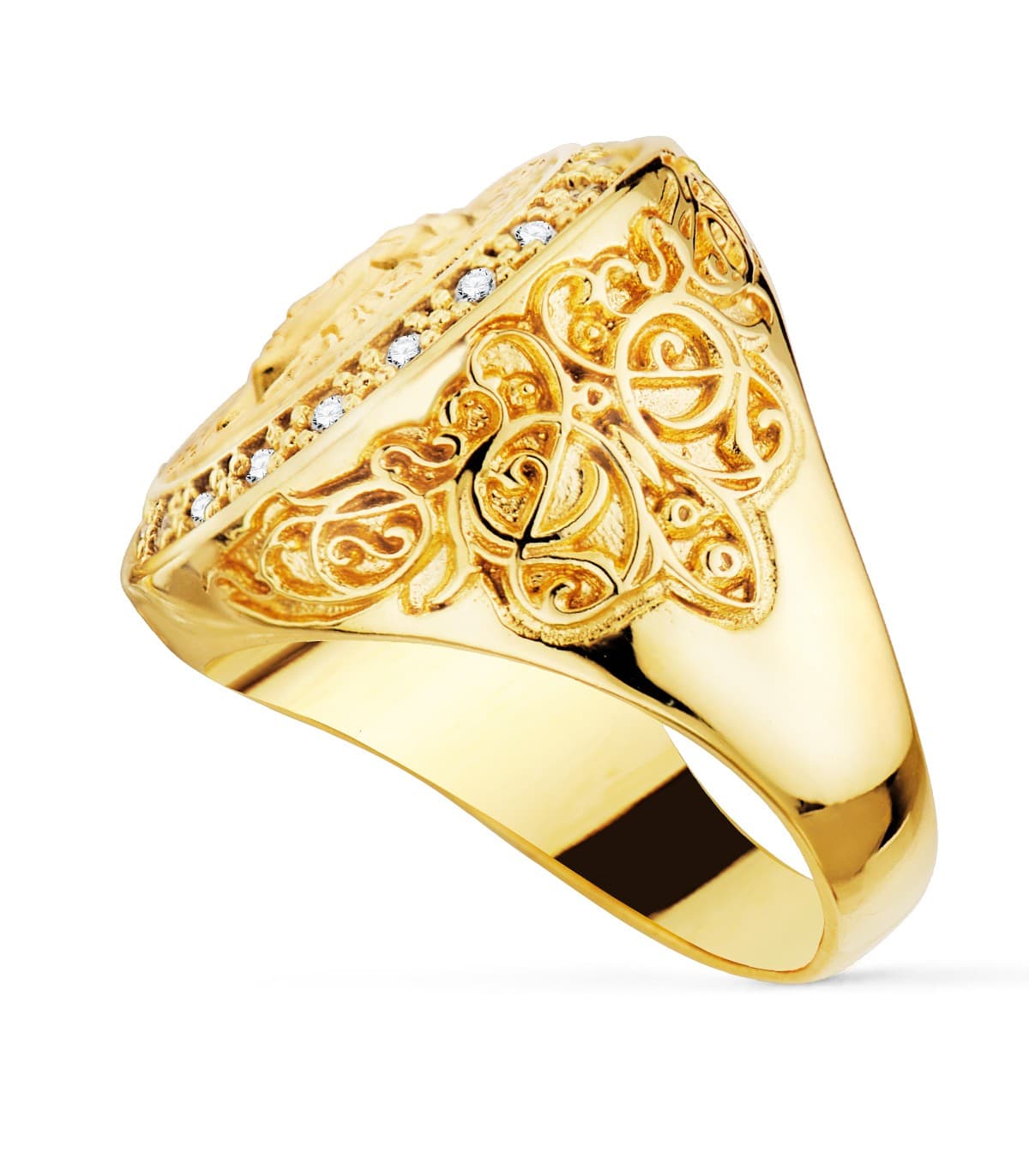 Sello Medusa Oro Amarillo 18K Vintage | joyería online | alta joyería | anillos para hombres