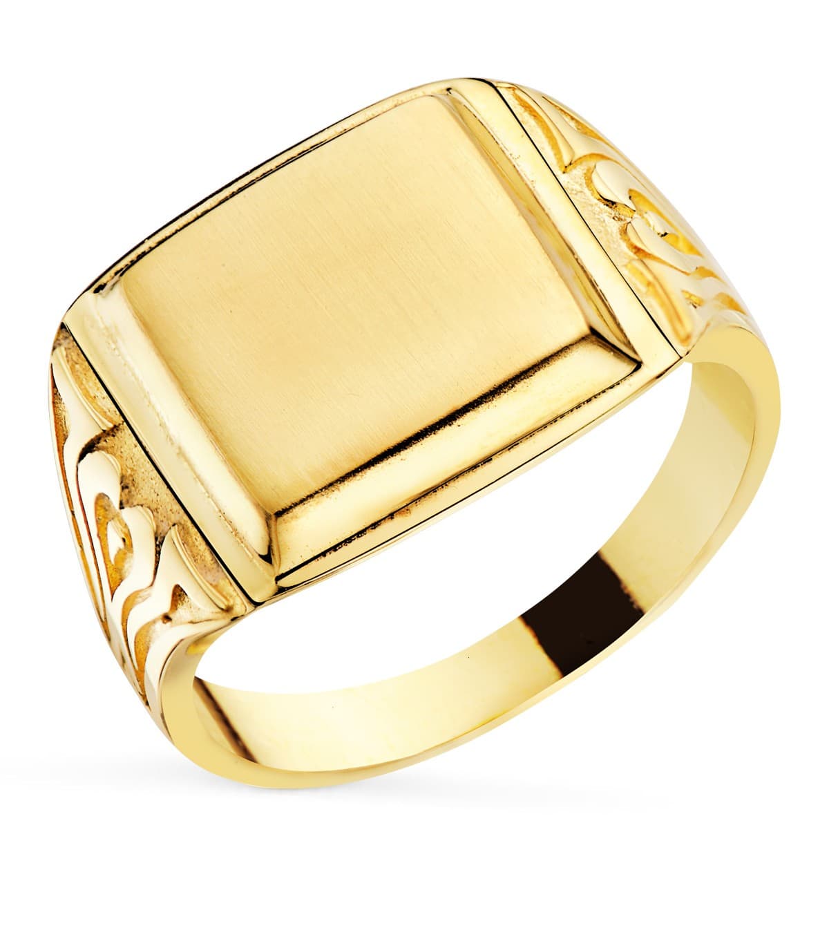 Sello hombre Zachary Oro Amarillo 18K | comprar en joyería online anillos de hombre