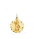 Medalla Cristo Gran Poder 18K 18mm Tallada