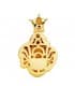 Colgante hombre Buda Oro 18K Piedra roja | comprar joyas online | colgante macizo oro 750