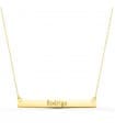 Namenskette Personalisiert (Barrenkette) 22181 18K Gold