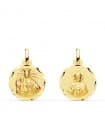 Madonna Karmel und Herz Jesu P5006-316 Skapulier 18K