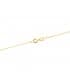 Catena forzatina oro 18K cubi 1 mm 40cm - Collane e girocolli da donna