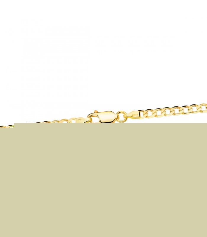 Cadena Oro Amarillo 18 K Barbada 4.7 mm 60 cm | cadenilla para hombre, joyería online