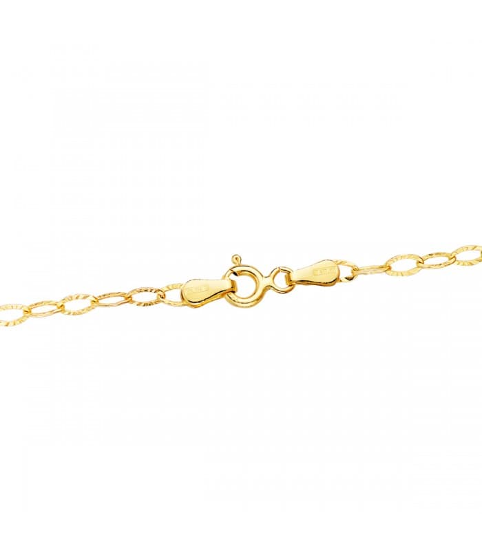 Cadena Oro 18K 2,5 mm 45 cm Forzada tallada | joyería online