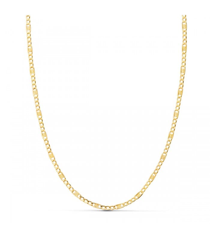 Cadena Ancla 2 mm Oro 18 K 50 cm | cadenilla de oro, joyería online