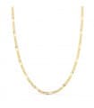 Cadena Oro 18K Fígaro Ancla 2 mm 50 cm