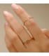 Saphir Ring Steuerrad-Design aus Gold 750 D16545-3