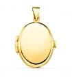 Medaillon Anhänger 18K Gold 16949
