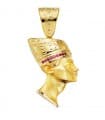 Nofretete Anhänger Gold 750 (18K) P7321-RO Herren