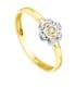 Bague Communion Ainara Or bicolore 18K