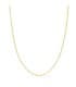Cadena fina Fígaro Oro 18K 1 mm 60cm | cadenilla para hombre, joyería online