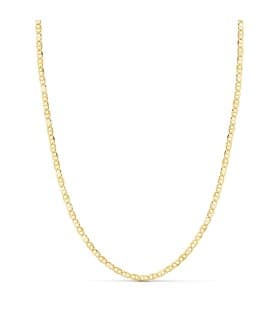 Cadena Ancla Tallada Oro Amarillo 18K 2 mm 45cm | cadenita de oro |Alda Joyeros, joyería online