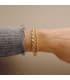 Pulsera Cordón Salomónico Oro 18K 20 cm | pulsera cadena |ALDA JOYEROS, joyería online