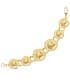 Pulsera Oro 18K Medallas Medusa 20,5 cm
