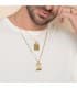 Alda Joyeros, joyería online | Chapa rectangular Colgante Oro 18K 26 mm | comprar joyas personalizadas on line