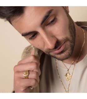 Alda Joyeros, joyería online | Sello León Oro Amarillo 18K | comprar coyas on line de hombre
