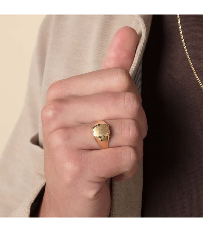 Alda Joyero, joyería online | Sello caballero Davide 18 Ktes | joyas personalizadas