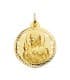 Alda joyeros, joyería online | Medalla Corazón de Jesús Oro 18K 28 mm Calada