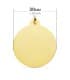 Medaglia Cuore di Gesù Oro 18Kt 30 mm traforata