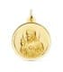 Alda Joyeros, bijouterie en ligne. Médaille Sacré-Coeur de Jésus 18 Carats 30 mm Biseauté