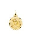 Medaille 18 Karat Gold Jungfrau Maria P3020-320