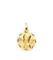 Medaille Jungfrau von Montserrat 18K Gold P3001-316