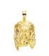 Alda Joyeros, joyería online | Colgante Cabeza Cristo Oro Amarillo 18K 27mm