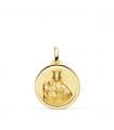 Madonna von Karmel Medaille 18K Gold P5005-118