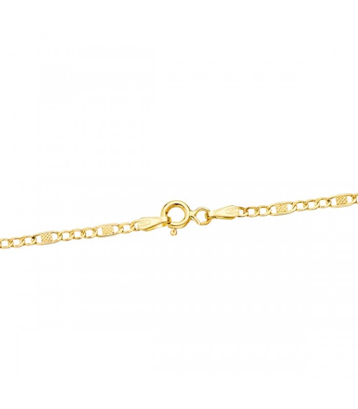 Chaîne Marine 3x1 Or 18 K 45 cm 2 mm