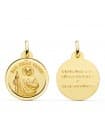 Medaglia San Giuda Taddeo Oro 18kt 22mm bordo lucido