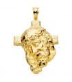 Jesus Anhänger Gelbgold 18 Karat P7147-340