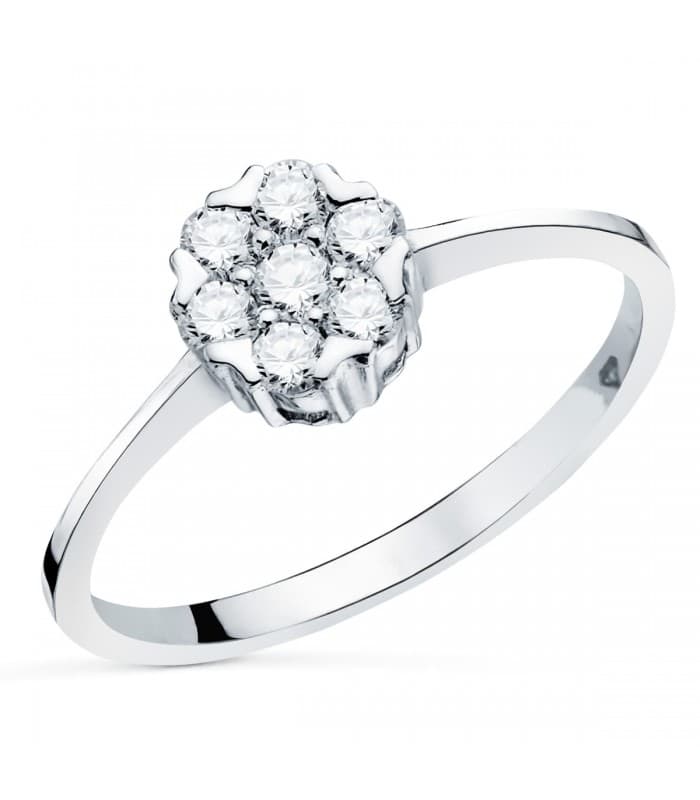 Anello Indira Diamanti 0301 ct OB 18Kt.