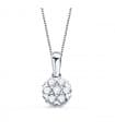 Collier Indira Diamants 0.301 Ct. OB 18K