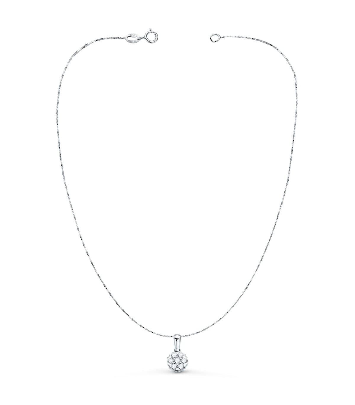 Collier Indira Diamants 0.301 Ct. OB 18K