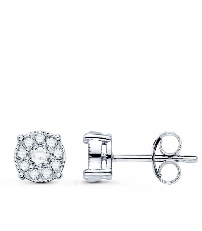 Pendientes Meena Diamantes 0.365 Qtes. OB 18K | joyería online, comprar dormilonas diamantes