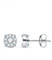 Diamant Ohrstecker | 750 Weißgold P30175-1OBP
