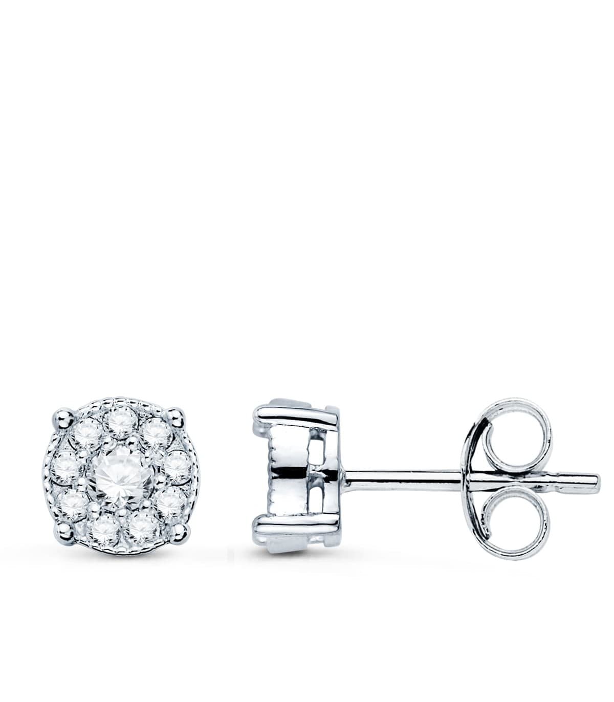 Pendientes Meena Diamantes 0.365 Qtes. OB 18K | joyería online, comprar dormilonas diamantes