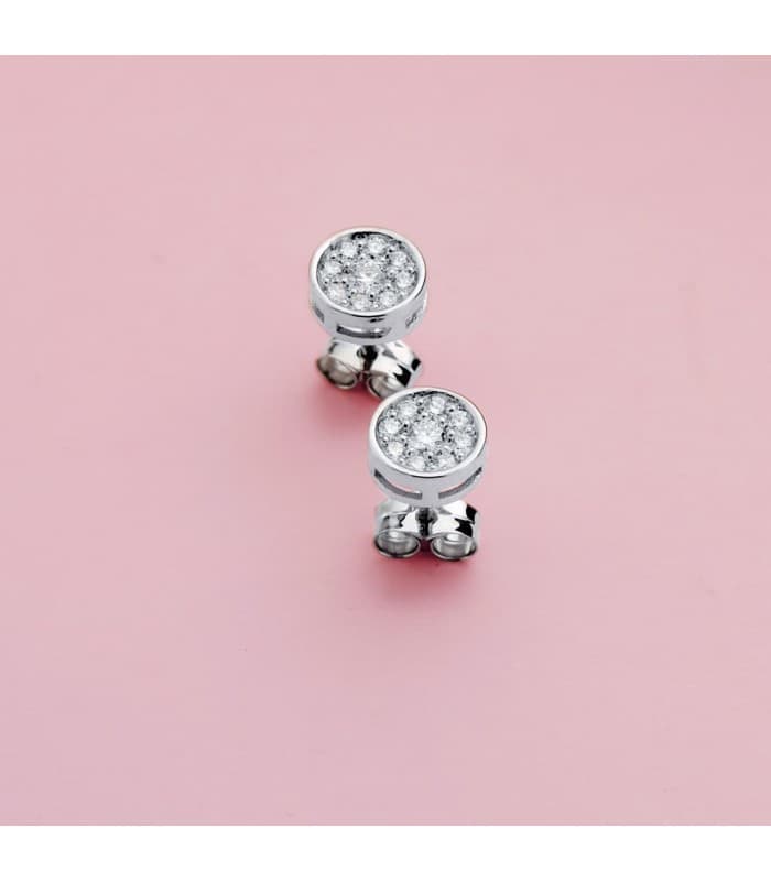 Pendientes Nisha Diamantes 0.360 Qtes. OB 18K | joyería online, comprar dormilonas diamantes