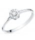 Anillo Cuajo Diamantes 0.127 Qtes. OB 18K | anillos con piedras preciosas | joyería online