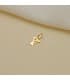 Ciondolo iniziale in oro 18kt Y - gioielli personalizzati donna