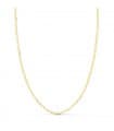 Cadena Barbada 1.5 mm Oro 18 K 60 cm