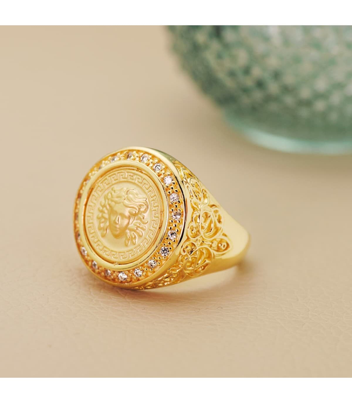 Sello para hombre en oro amarillo 18 ktes