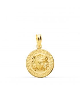 Médaille Méduse Or 18K 15 mm