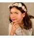 Sortija joyas niña Comunión Chloe Oro 18 Kilates Mariposa juego conjunto perlas anillos modernos