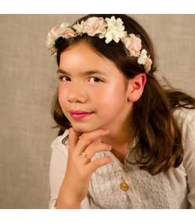 bague pour fille a forme papillon avec perle