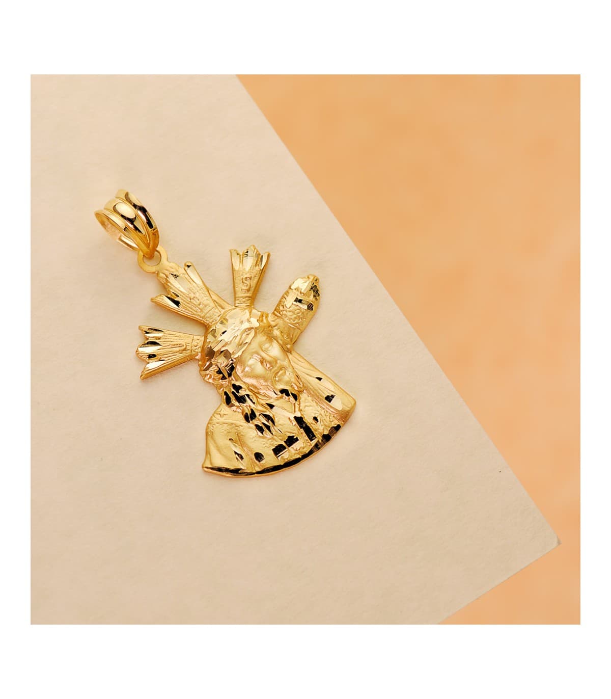 Christ du Grand Pouvoir Silhouette Or 18K 24mm